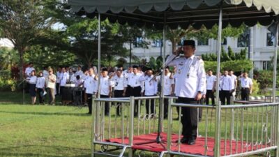 Gubernur Jambi Pimpin Upacara Pasca Lebaran, Tekankan Kedisiplinan Kerja Guna Tingkatkan Kinerja