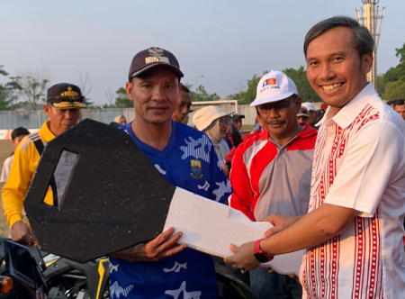 Edi Purwanto Hadiri Penutupan Sepak Bola Dalam Rangka HUT Kabupaten Sarolangun