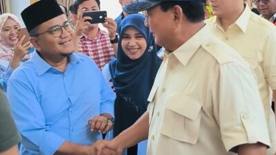 Maulana Sambut Kedatangan Prabowo Subianto di Jambi Yakin Pilpres Sekali Putaran