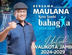 Ajak Seluruh Kader PAN Bergerak, H Maulana Menargetkan Menang Pilwako Jambi 2024
